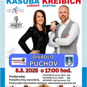 ĽUDOVÍT KAŠUBA A MARTINA KREIBICH, koncert